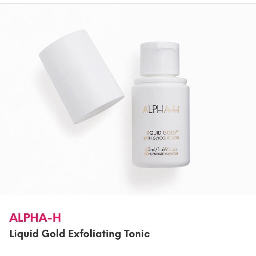 🔆5/$25 ALPHA-H Liquid Gold Exfoliating Tonic